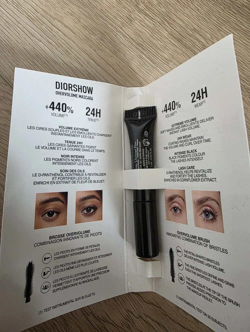 Dior Diorshow Overvolume Extreme Volume Mascara Sample Mini